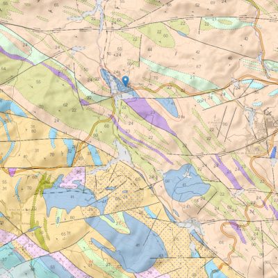 El repilado Mapa geológico El repilado Mapa geológico